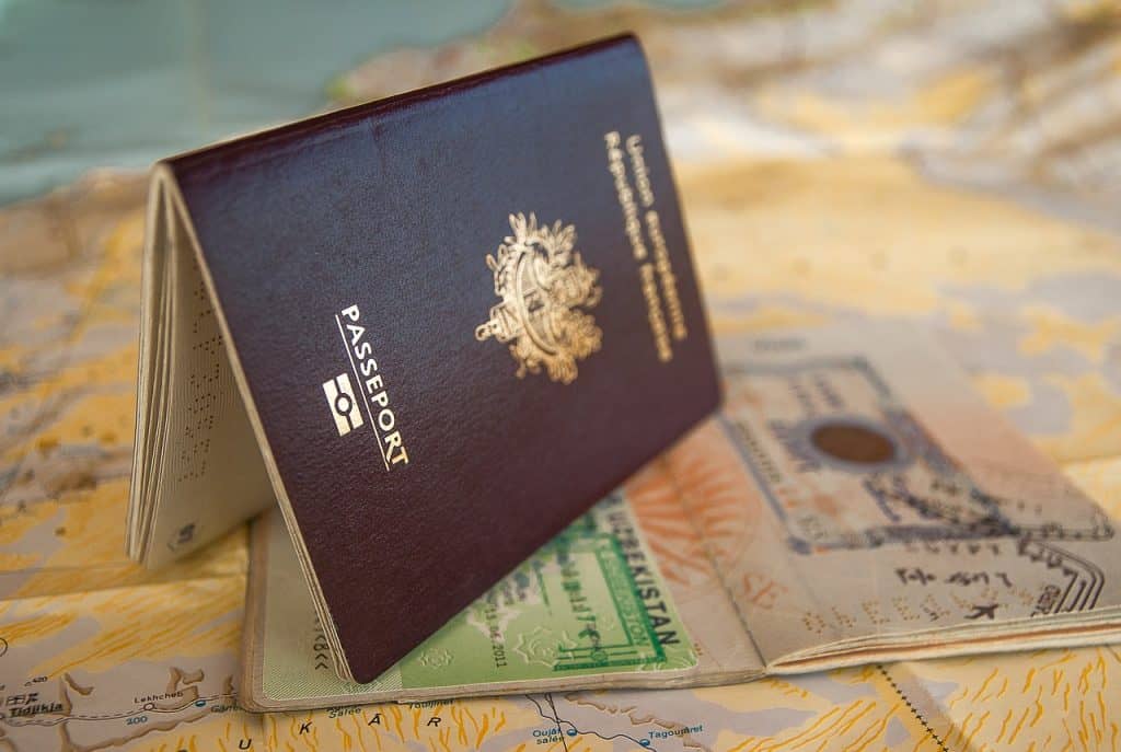 דרכון אירופאי על ויזה